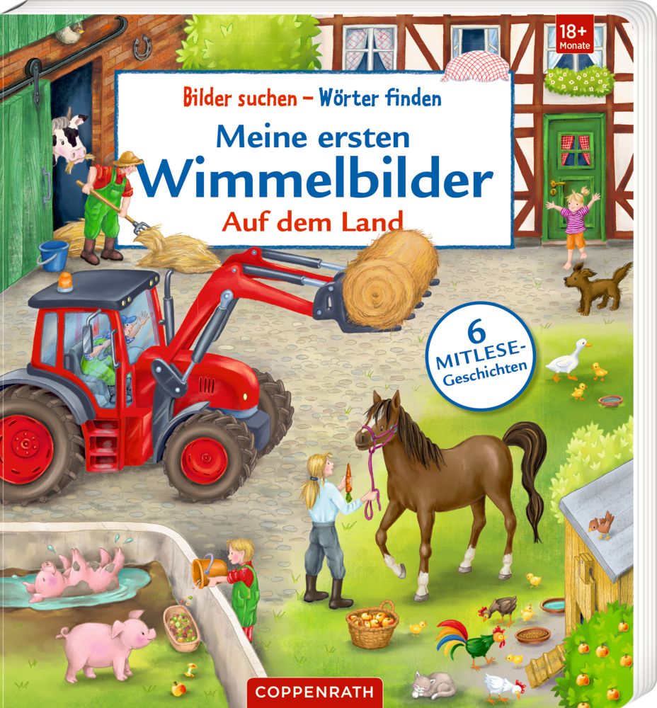 Bilder suchen-Wörter finden: Meine 1. Wimmelbilder - Auf dem Land 18M+