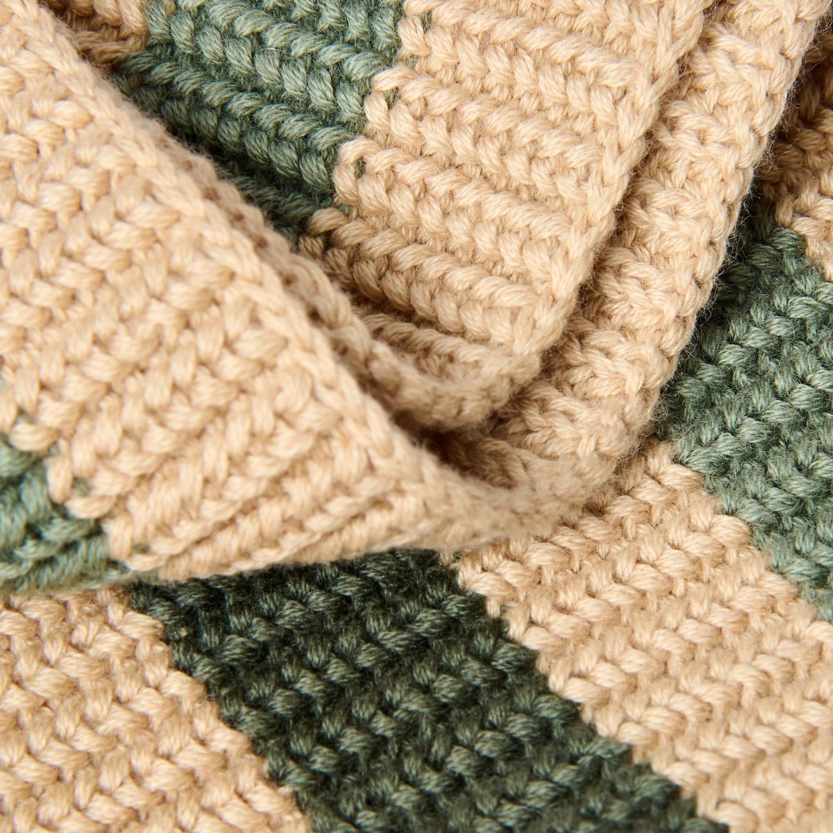 Gestrickter Schal Warm Taupe - Little Dutch