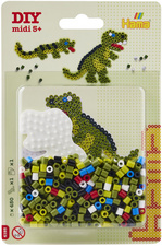 Bügelperlenset klein midi Dinosaurier - Hama