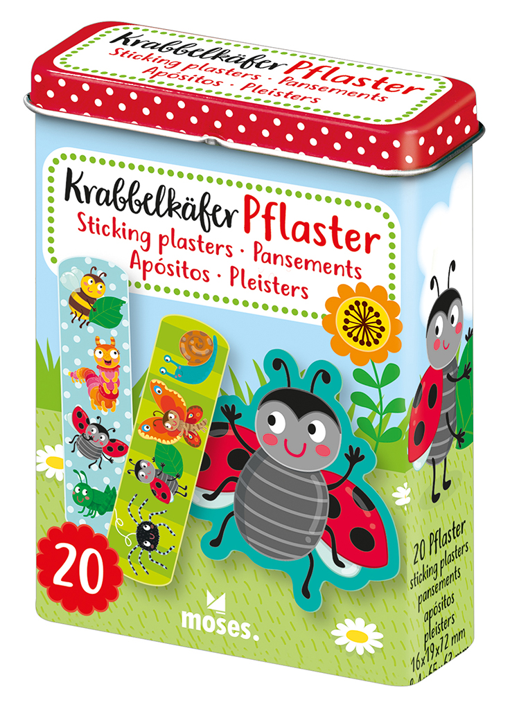 Pflasterbox Krabbelkäfer (20 Pflaster)