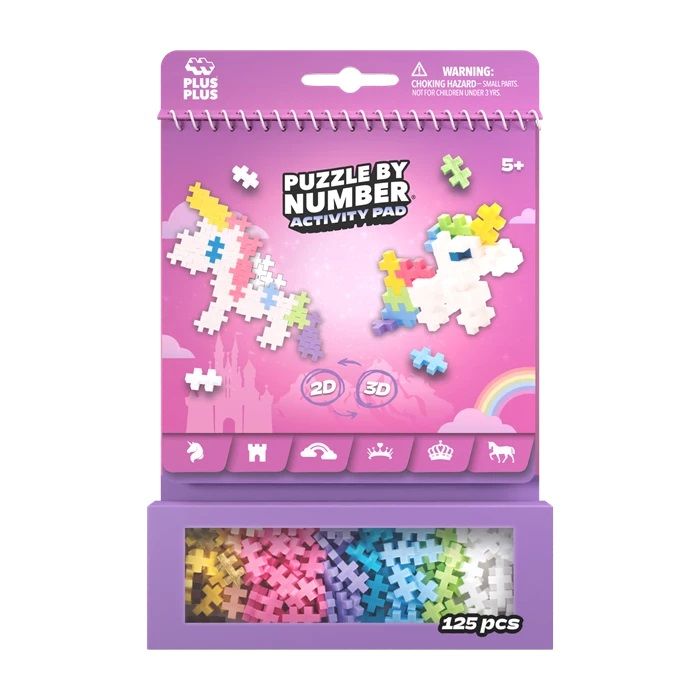 PLUS PLUS Mini-Bausteine Puzzle Märchen 125 Stück