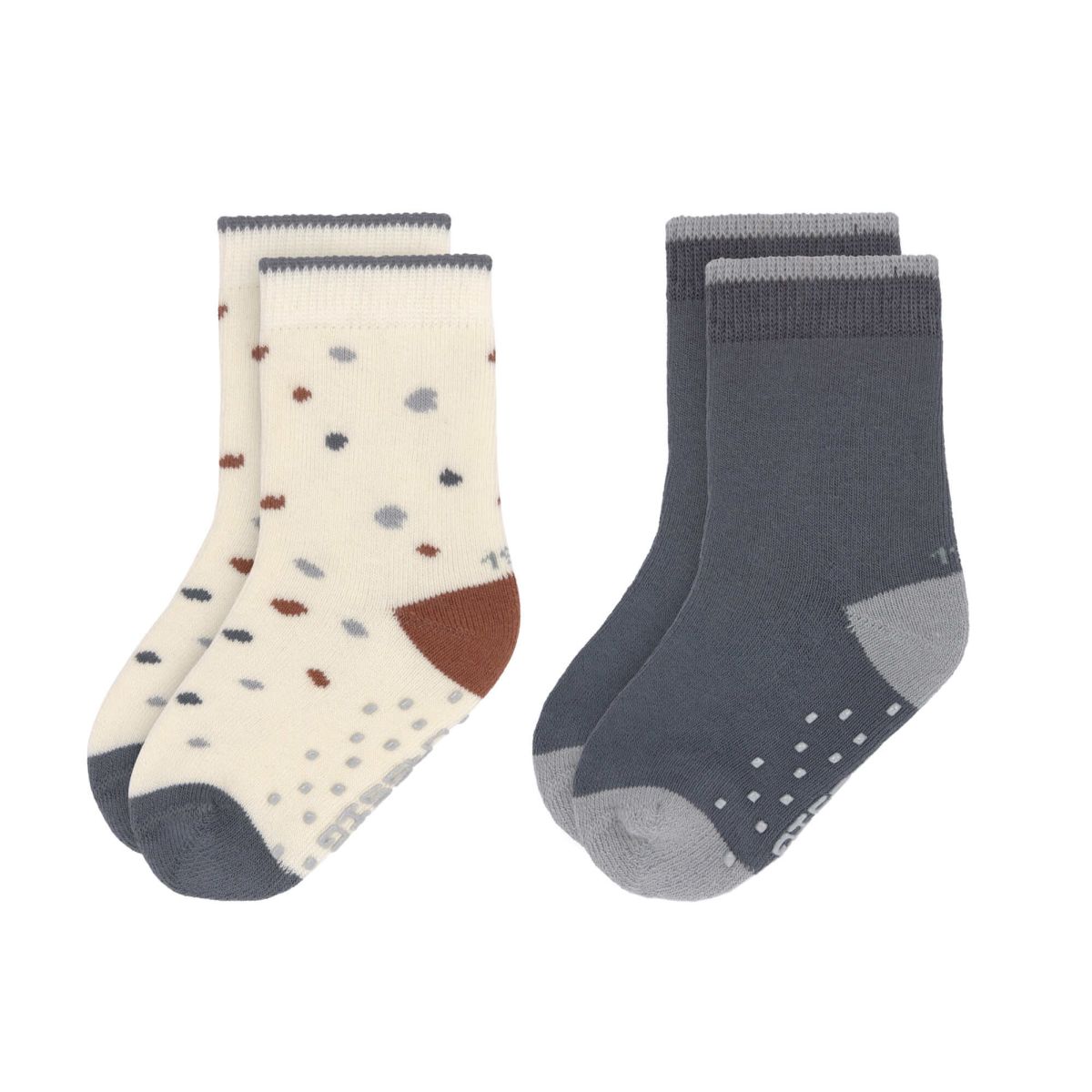 Kinder Antirutsch-Socken blau - Gr. 27-30