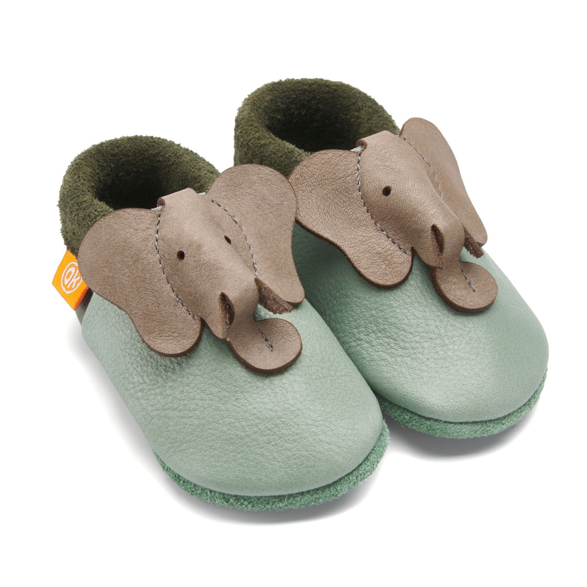 Orangenkinder Elefant 3D mint Gr. 20-21