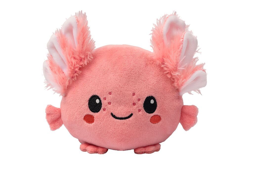 Flauschige Wende-Axolotl (verschiedene Designs, 1 Stück)