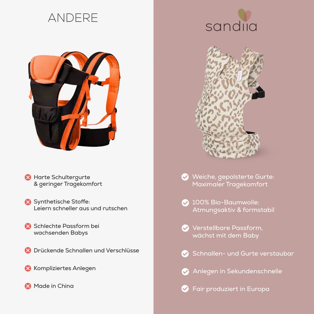 sandiia® Babytrage Tiimeless Cloud