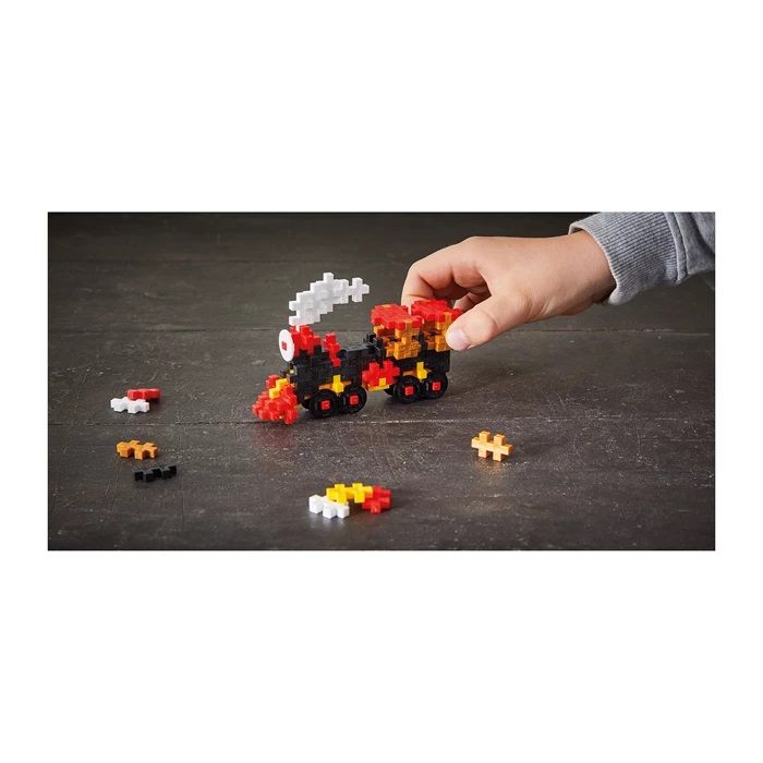 PLUS PLUS Mini-Bausteine Zug 100 Stück