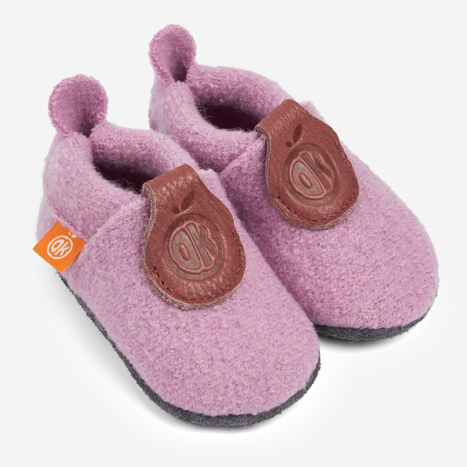 Wolli Krabbelpuschen lila Gr. 24-25