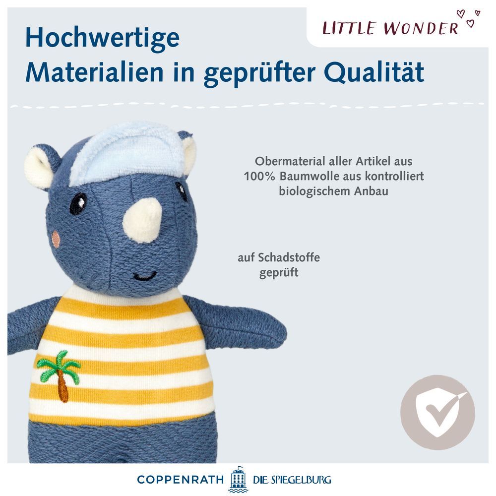 Knistertier Nashorn - Little Wonder