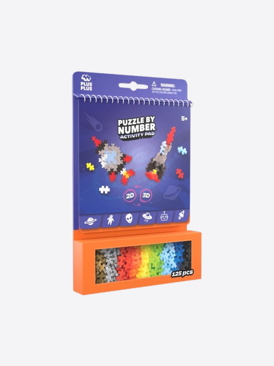 PLUS PLUS Mini-Bausteine Puzzle Weltraum 125 Stück
