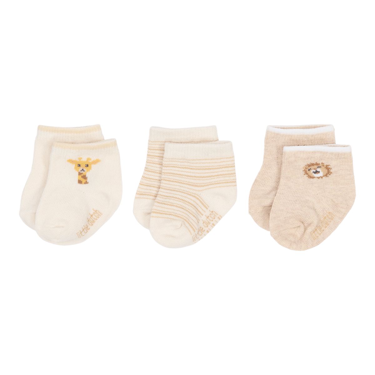 Babysocken 3er Pack Safari - 44-56