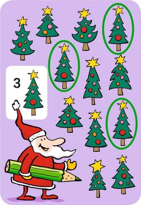 50 lustige Weihnachtsrätsel ohne Worte