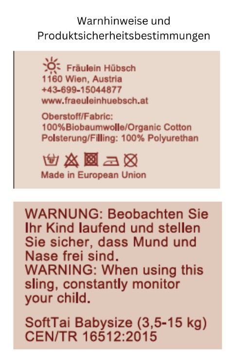 Fräulein Hübsch SoftTai V2 Leoprint - Babysize