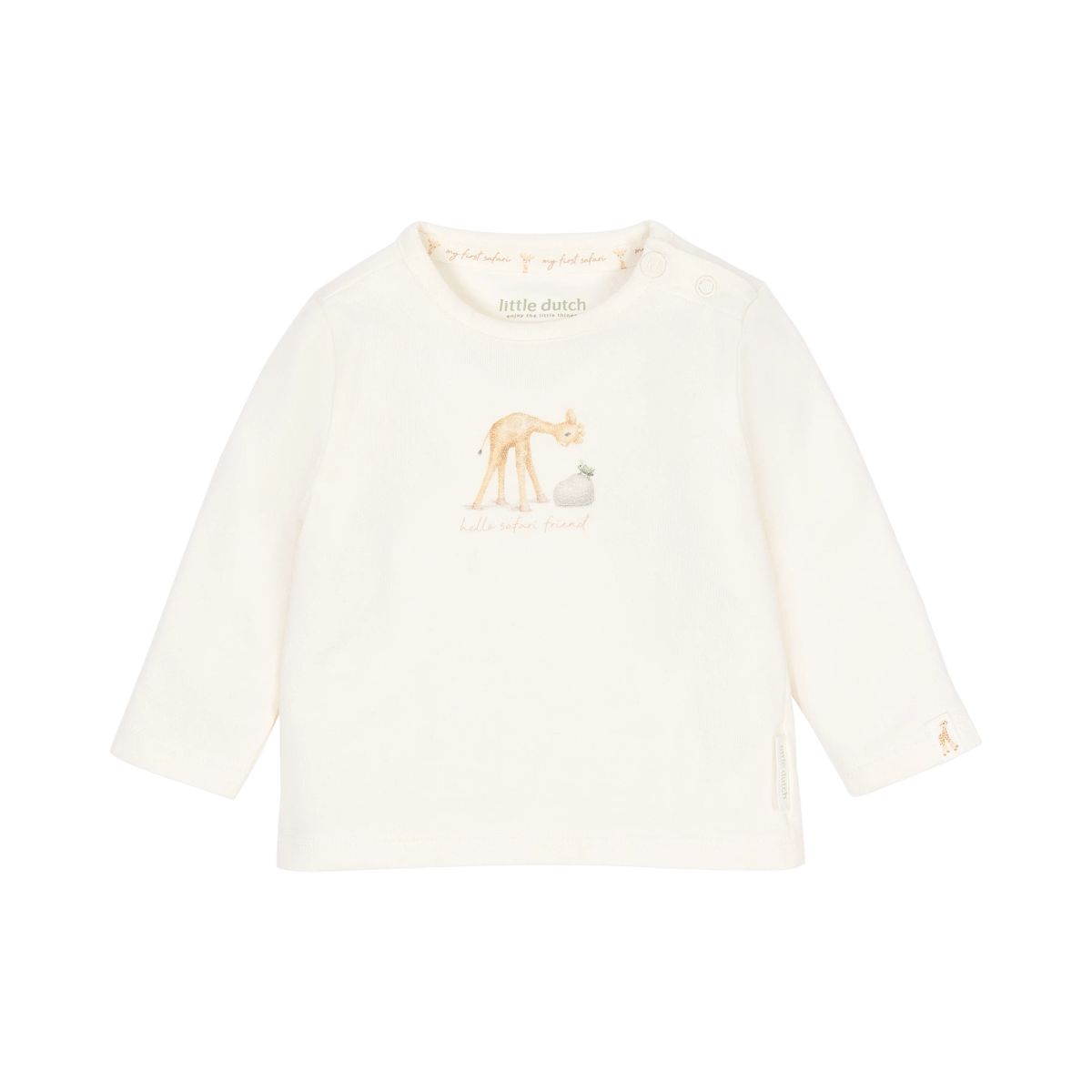 Langarmshirt Safari creme - 56
