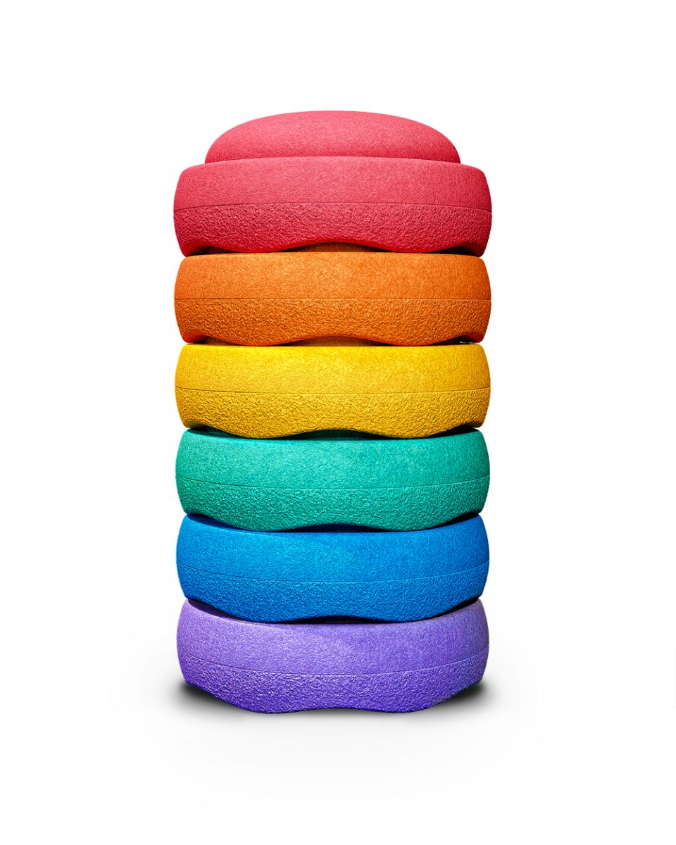 Stapelstein® ORIGINAL Rainbow Classic (6er Set)