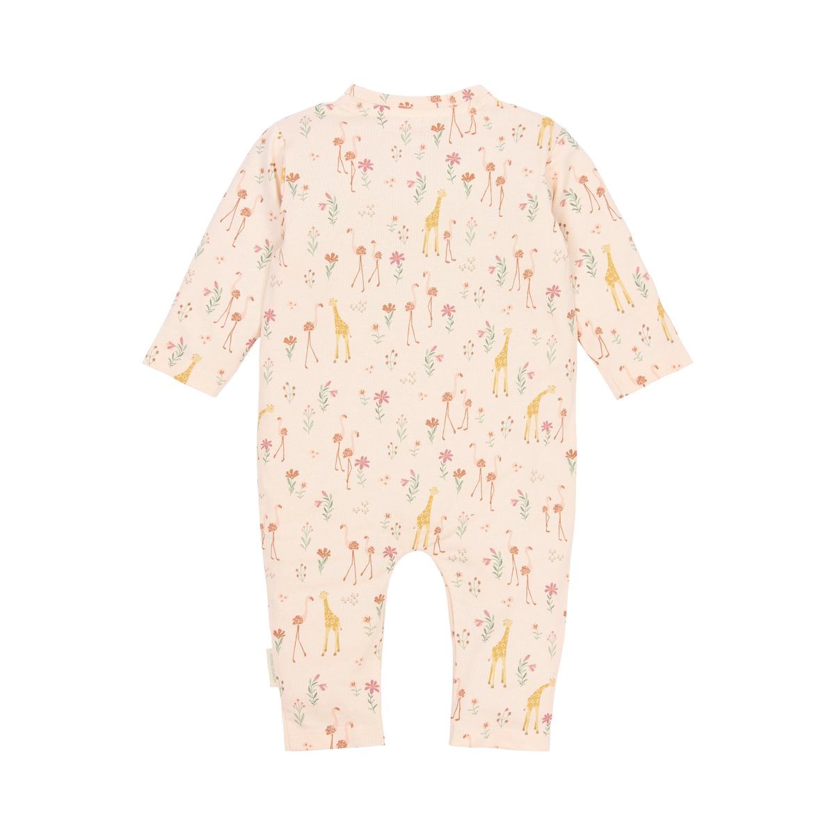 Schlafanzug Safari Flamingo Pastell rosa  - 50-56