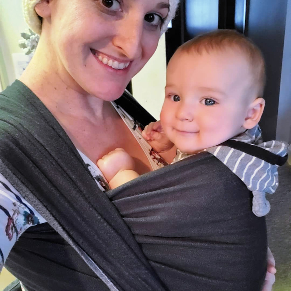 Didymos Tragetuch anthrazit Doubleface 470cm