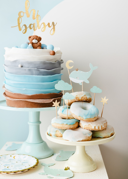 Servietten Walfisch - Meereswelt (20 Stk.) - Party Deco
