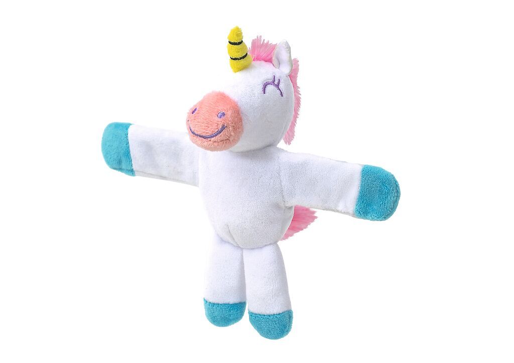 Pferde oder Einhorn Plüsch Snap-Band (verschiedene Designs, 1 Stück)