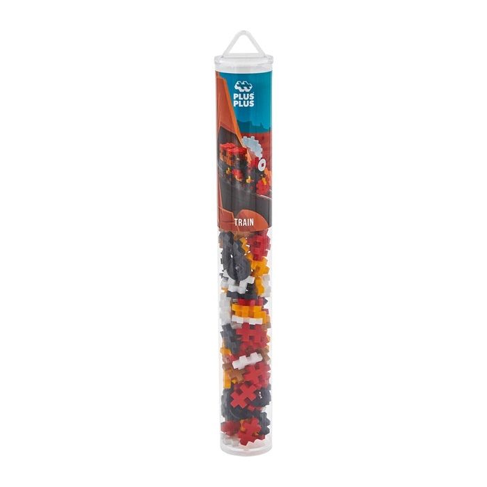 PLUS PLUS Mini-Bausteine Zug 100 Stück