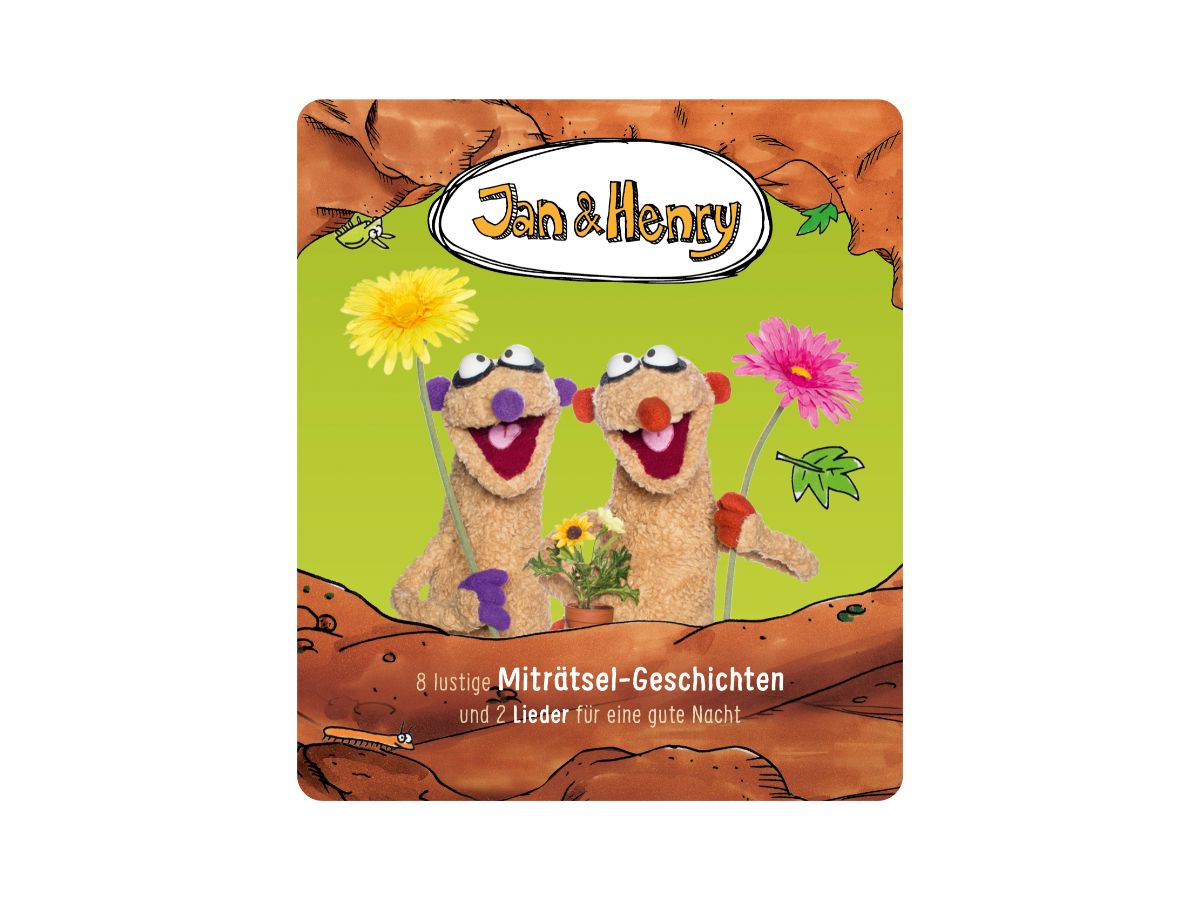Jan und Henry - 8 Rätsel und 2 Lieder - Tonies 3+