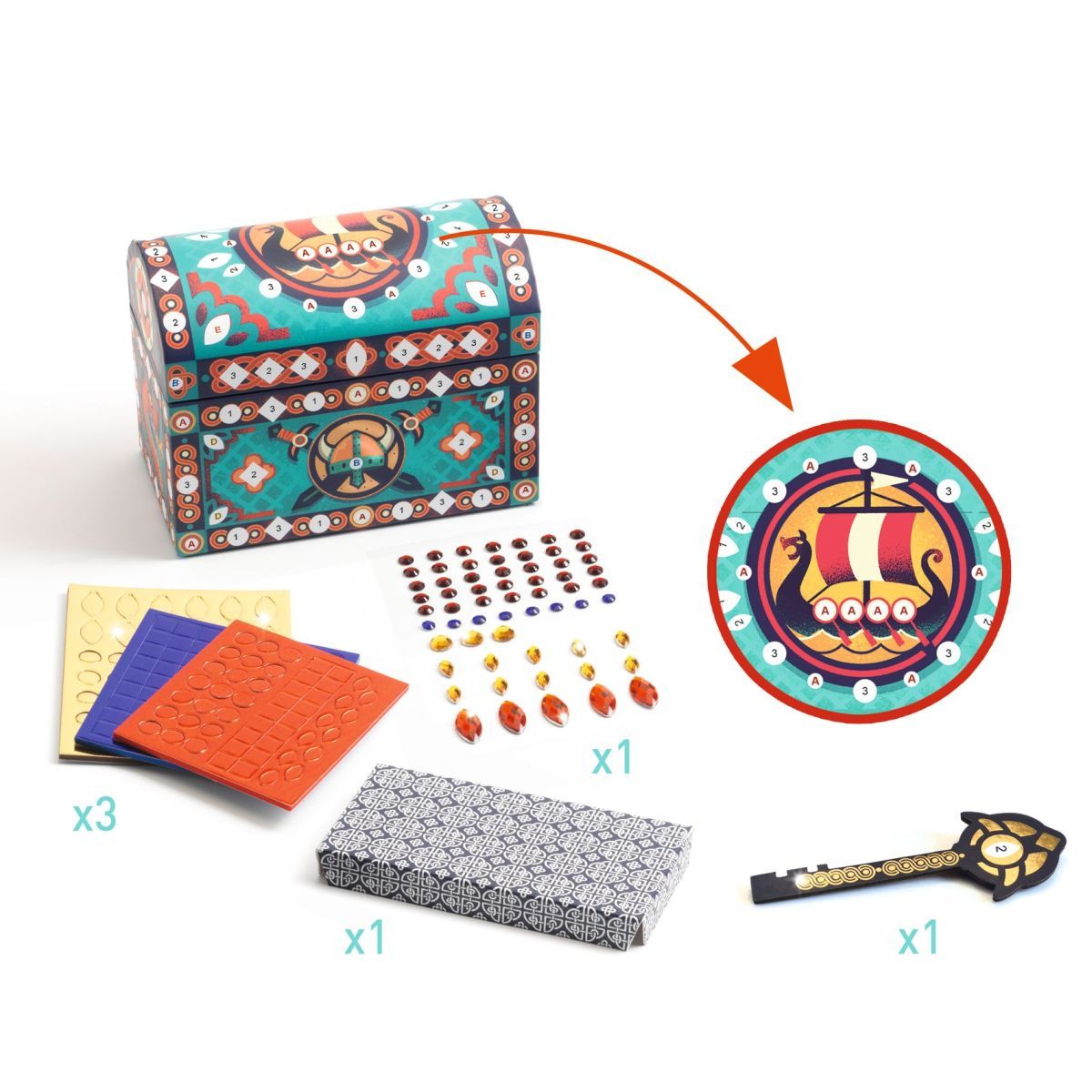 DIY: Schatztruhe Super - Djeco